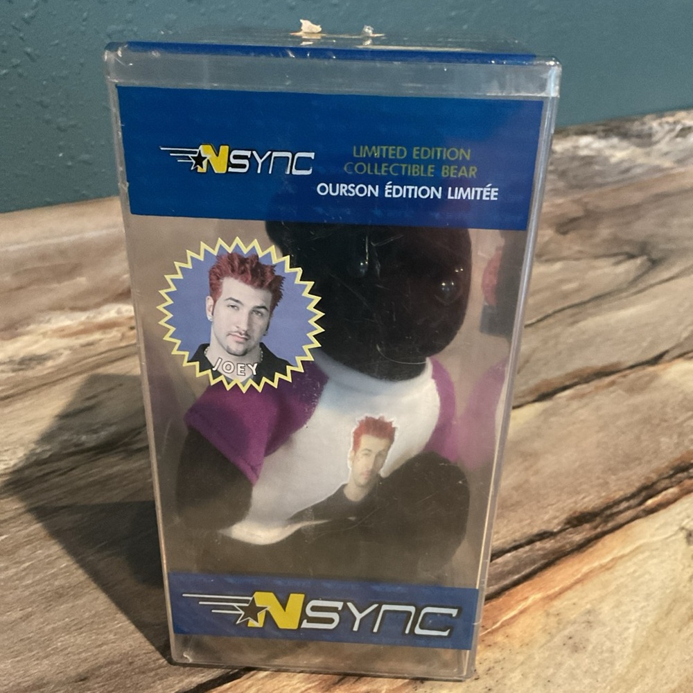 NSYNC Joey Limited Edition Collectible Bear 2000 NEW SEALED